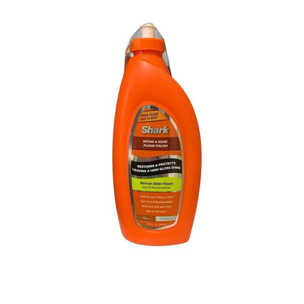 Shark Sonic Duo Wood Hard Floor Polish 28‎ Fl oz Orange Bottle NEW Sealed